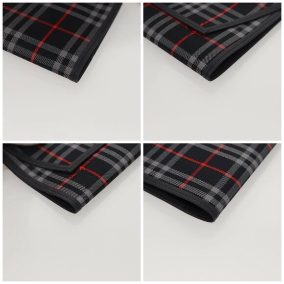 BURBERRY Nova Check Day Planner Cover Canvas Navy Auth - Picture 15 of 15